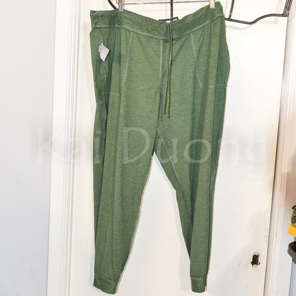 Size S_ XXL Skechers Ladies' Brushed JoggERS GREEN - Picture 7 of 7